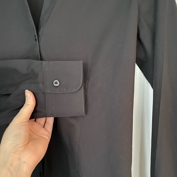 BROOKS Brothers Women’s Button Down Black Short, Good Condition, Size 10 - Picture 4 of 7